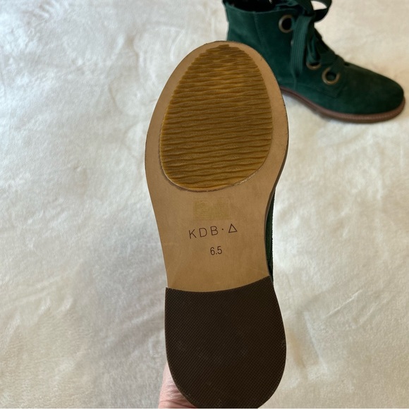 Kelsi Dagger Green Suede Boots 6.5 - Picture 5 of 7